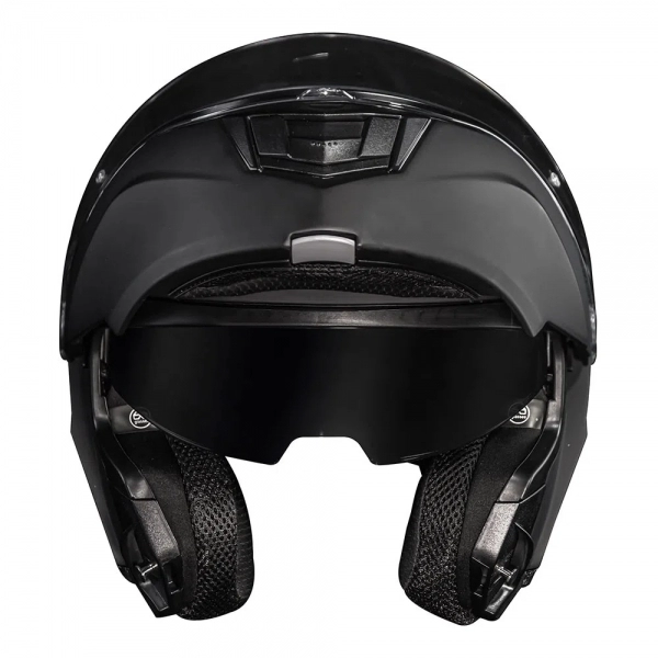 Capacete Norisk Articulado Com Óculos Solar Interno Motion  -  Preto Fosco
