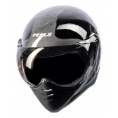 Capacete Peels Aberto F-21 North Queixeira Modular – Preto Brilhoso / Grafite