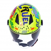 Capacete Norisk Aberto Orion Free -Amarelo