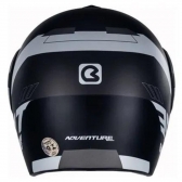 Capacete Esportivo Bieffe 3 Sport Adventure Cross Trilha C/ Viseira –  Preto / Chumbo