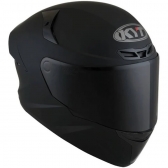 Capacete  Kyt Fechado Tt Course Plain Matt Black - Preto Fosco