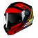 Capacete Norisk Articulado Com Óculos Solar Interno Route Ff345 Charge -  vermelho / Preto