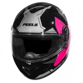 Capacete Peels Fechado  Spike Lup - Preto / Rosa