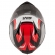 Capacete Givi Fechado Com Óculos Solar Interno 50.5 Stoccarda Blade - Preto / Vermelho