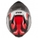 Capacete Givi Fechado Com Óculos Solar Interno 50.5 Stoccarda Blade - Preto / Vermelho