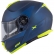 Capacete Givi Articulado Com Óculos Solar Interno X21 Spirit  - Azul Fosco/ Azul Claro/ Amarelo