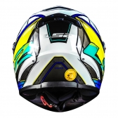 Capacete Ls2 Fechado  Classic Ff358 Xdron - Azul