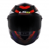 Capacete Ls2 Fechado Classic Ff358 Starwar - Vermelho/ Branco