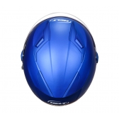 Capacete Helt Aberto Com Óculos Solar Interno Citylight  -  Azul Fosco