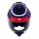 Capacete Norisk Articulado  Route Ff345 Speedmax – Azul Fosco/Branco