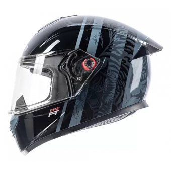 Capacete Bieffe Fechado  B12 Ft Felipe Titto – Preto