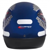 Capacete Taurus Fechado Fórmula 1r Grafic - Azul