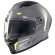 Capacete Mt Fechado Capacete Mt Stinger 2 Moncolor A12  - Cinza Brilho