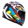 Capacete Ls2 Fechado  Classic Ff358 Xdron - Neon Laranja
