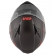 Capacete Givi Fechado Com Óculos Solar Interno 50.5 Lightning  - Preto/Cinza/Vermelho