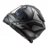Capacete Ls2 Fechado Com Óculos Solar Interno Ff800 Storm Faster -  Preto / Grafite / Cinza