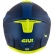 Capacete Givi Articulado Com Óculos Solar Interno X21 Spirit  - Azul Fosco/ Azul Claro/ Amarelo