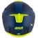 Capacete Givi Articulado Com Óculos Solar Interno X21 Spirit  - Azul Fosco/ Azul Claro/ Amarelo