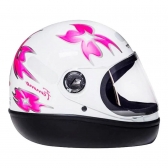 Capacete Taurus Fechado Fórmula 1r Femme -Branco