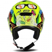 Capacete Peels Aberto Freeway King - Amarelo Fluor