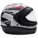 Capacete Taurus Fechado San Marino Grafic  - Branco