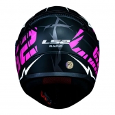 Capacete Ls2 Fechado Ff353 Rapid Cromo - Rosa