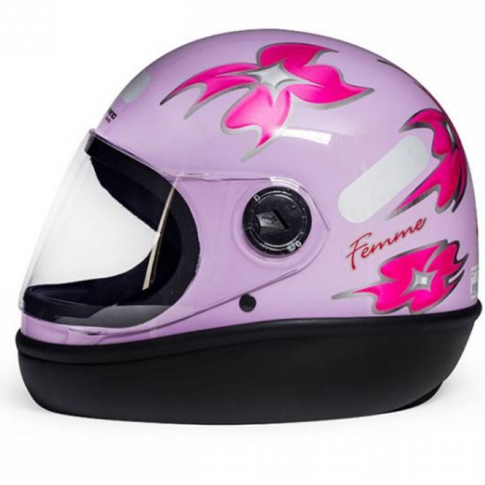 Capacete Taurus Fechado Fórmula 1r Femme - Lilás