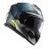 Capacete Ls2 Fechado Com Óculos Solar Interno Ff800 Storm Sprinter - Matt Black / Silver / Cobalt