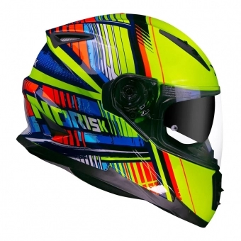 Capacete Norisk Fechado  Soul Advance - Amarelo