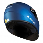 Capacete Ls2 Fechado Classic Ff358 Monocolor - Azul  Fosco