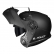 Capacete Ls2 Articulado Com Óculos Solar Interno Strobe Ii Monocolor -  Preto Fosco