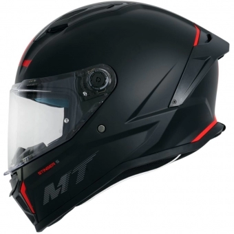 Capacete Mt Fechado Capacete Mt Stinger 2 Solid A1  - Preto Fosco