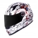 Capacete Ls2 Fechado  Classic Crazy Clown - Branco
