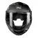 Capacete Norisk Articulado Com Óculos Solar Interno Motion Defender - Preto Fosco / Cinza Titanium
