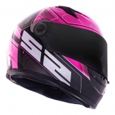 Capacete Ls2 Fechado Classic Ff358 Ultra - Rosa