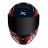 Capacete Norisk Fechado Lap Usa  - Branco / Azul