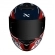 Capacete Norisk Fechado Lap Usa  - Branco / Azul