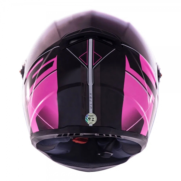 Capacete Ls2 Fechado Classic Ff358 Ultra - Rosa