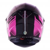 Capacete Ls2 Fechado Classic Ff358 Ultra - Rosa