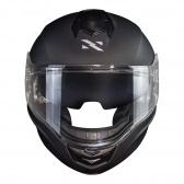 Capacete Norisk Articulado Com Óculos Solar Interno Motion  -  Preto Fosco