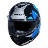 Capacete Peels Fechado  Spike Lup - Preto / Azul