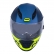 Capacete Norisk Fechado  Soul Advance Manty – Azul Fosco / Amarelo