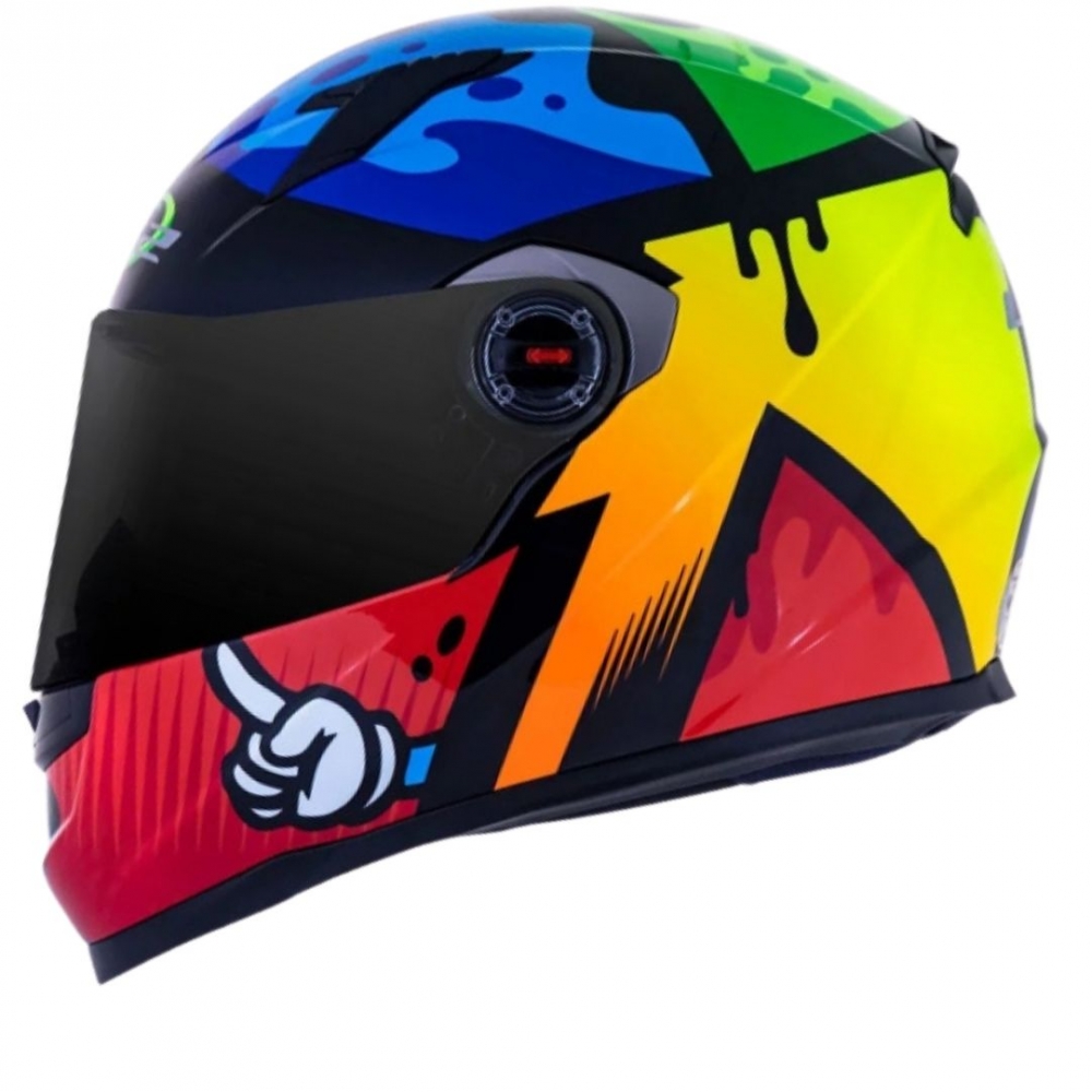 Capacete Ls2 Fechado  Classic Ff358 Masterpiece -  Amarelo