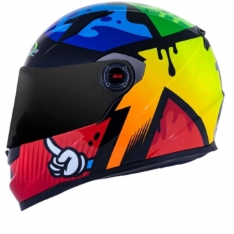 Capacete Ls2 Fechado  Classic Ff358 Masterpiece -  Amarelo