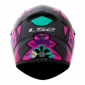 Capacete Ls2 Fechado  Classic Tribal - Rosa