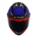 Capacete Ls2 Fechado FF353 Rapid Cromo -  Azul / vermelho