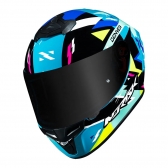 Capacete Norisk Fechado  Supra Denver - Azul