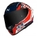Capacete Norisk Fechado Lap Usa  - Branco / Azul