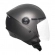 Capacete Taurus  Aberto Joy23 By II - Forração de couro na lateral Interna -  Cinza