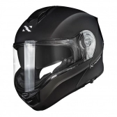 Capacete Norisk Articulado Com Óculos Solar Interno Motion  -  Preto Fosco